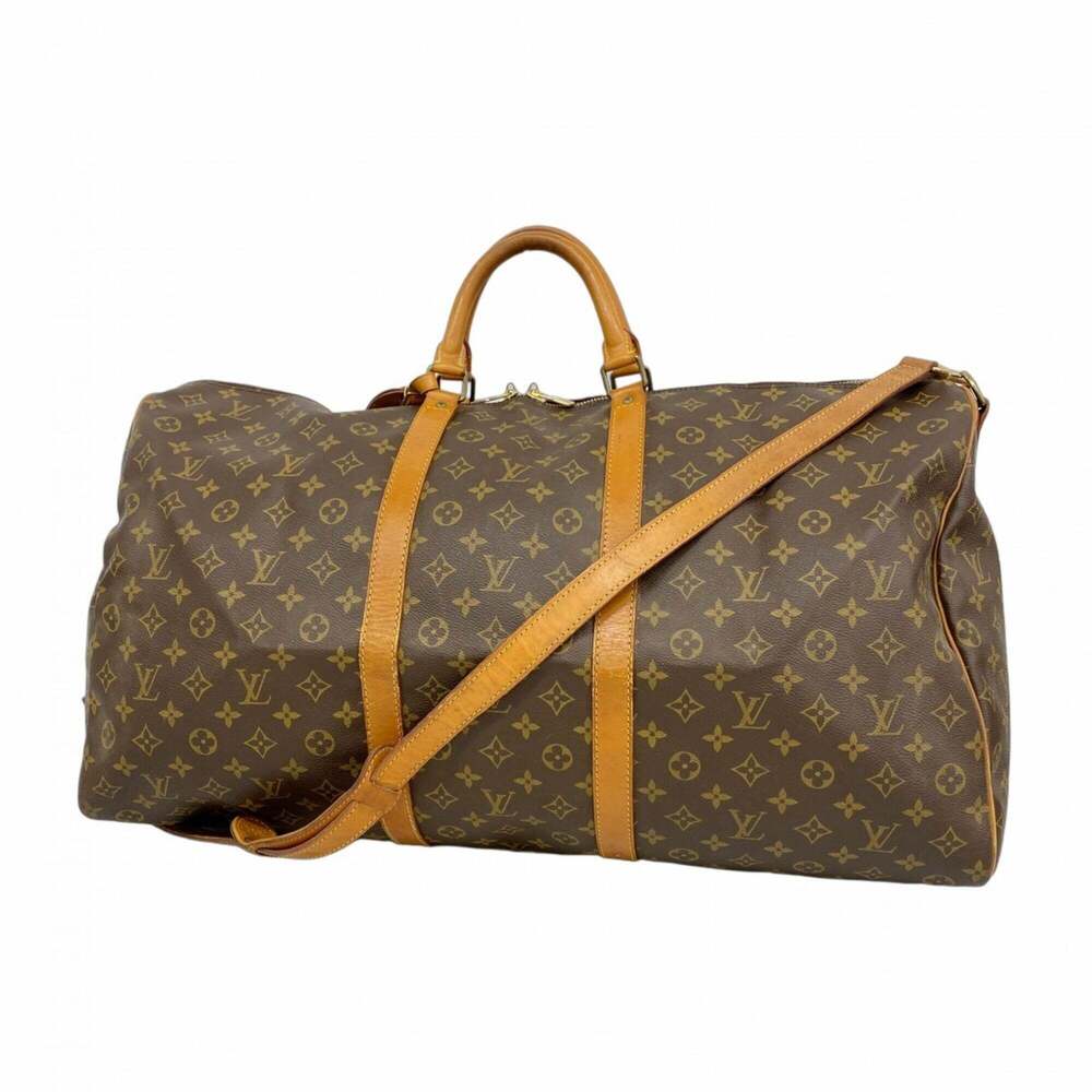 LOUIS VUITTON Brown Monogram Boston Bag - Picture 1 of 13